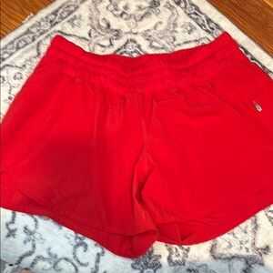 Lululemon Women's Red Shorts